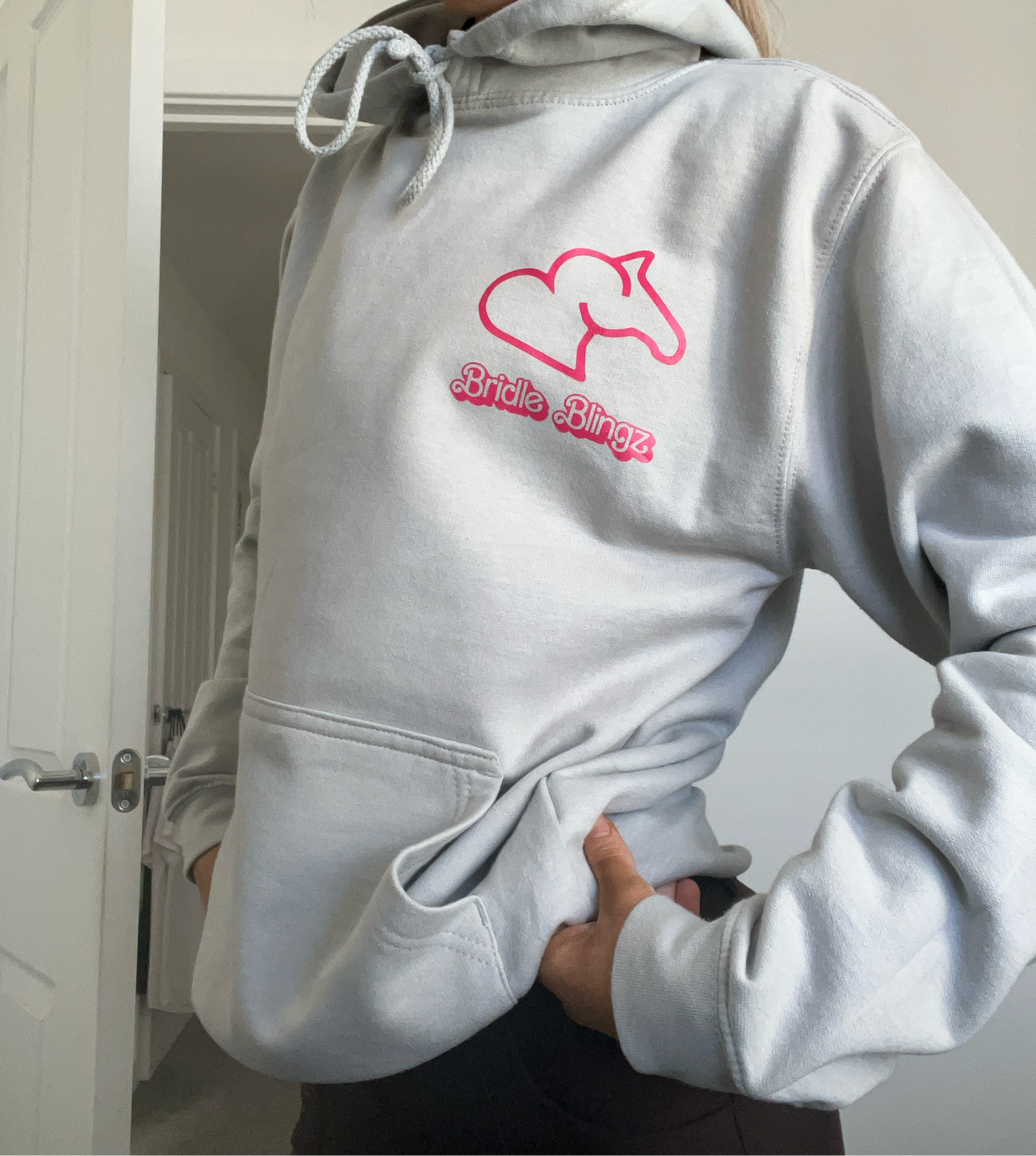 BridleBlingz Hoodie ~ Grey