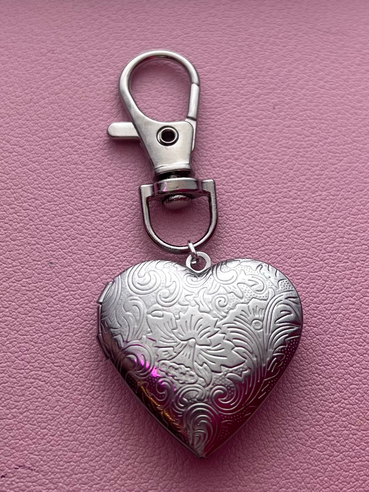 Silver locket Blingz