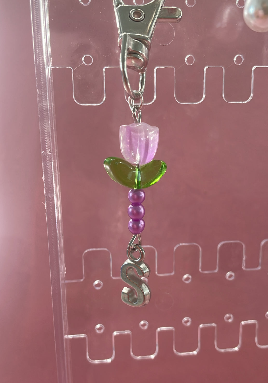 Flower letter blingz