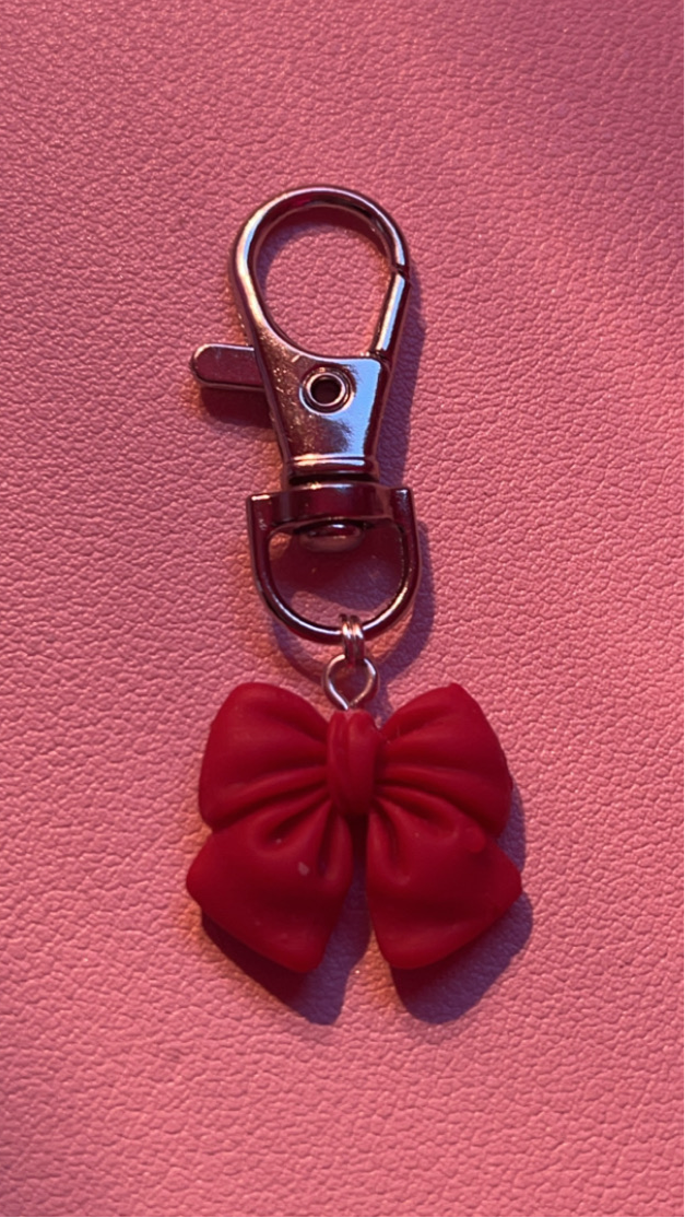 Red Cute bow Blingz