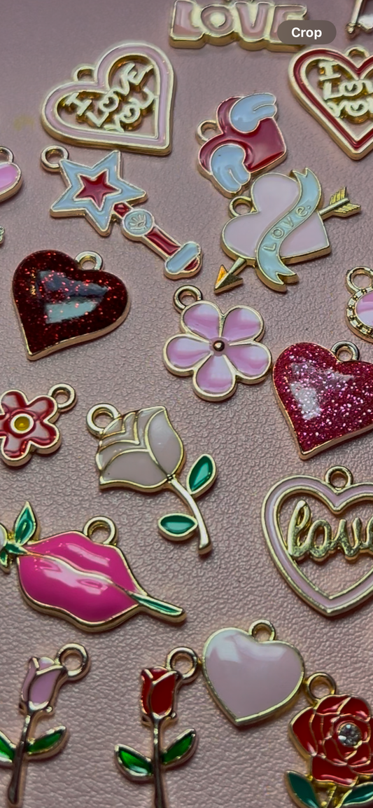 Light pink I love you heart..special request for Mia
