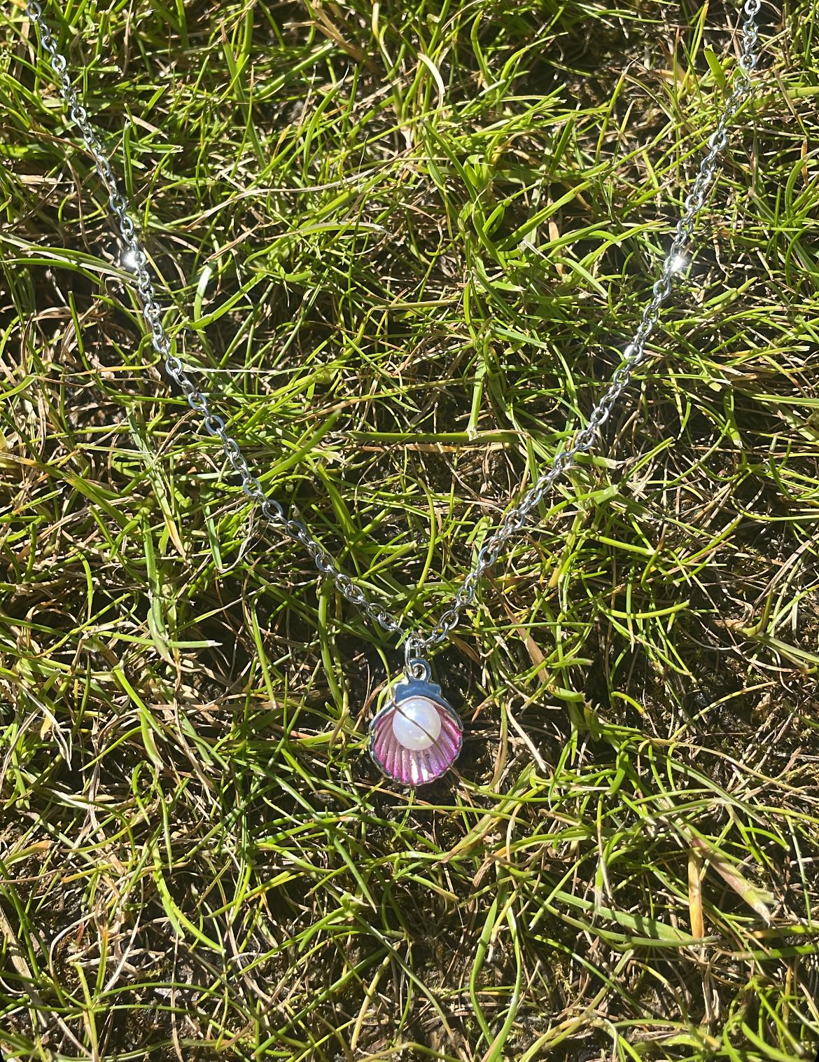 Silver Seaside Silver Plated Necklace